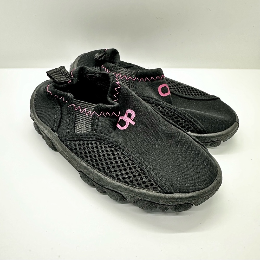 Kids Pink and Black Water Shoes